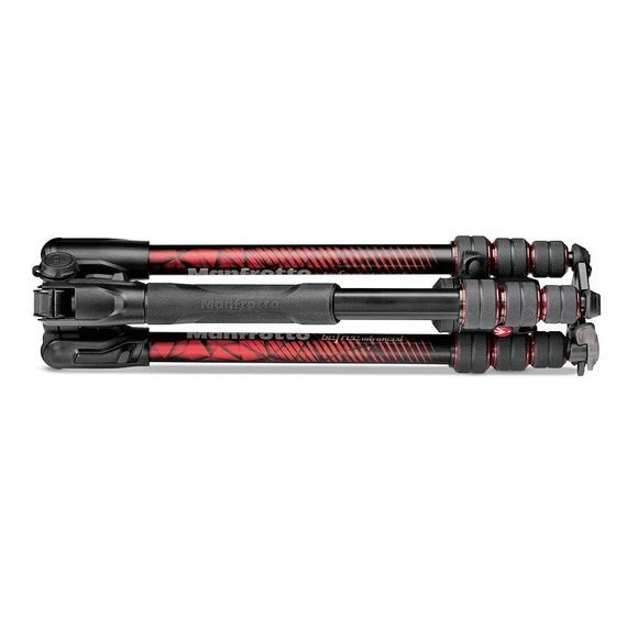 Manfrotto Befree Advanced alu travel állvány tekerős zár+gömbfej,piros MKBFRTA4RD-BH