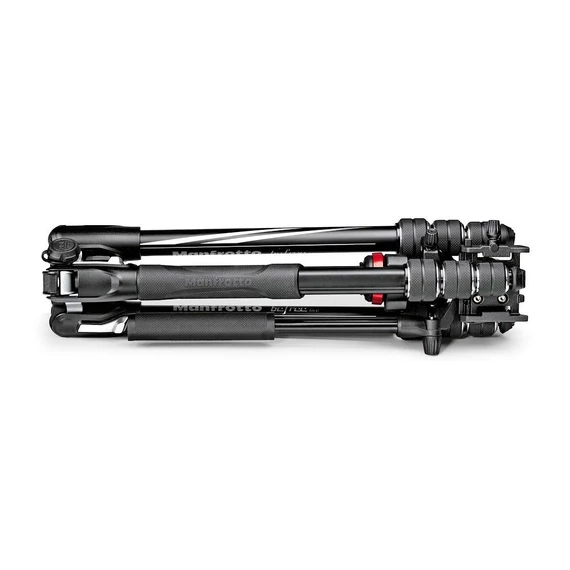 Manfrotto Befree live kit alu állvány tekerős lábzárral+ fluid fej MVKBFRT-LIVE