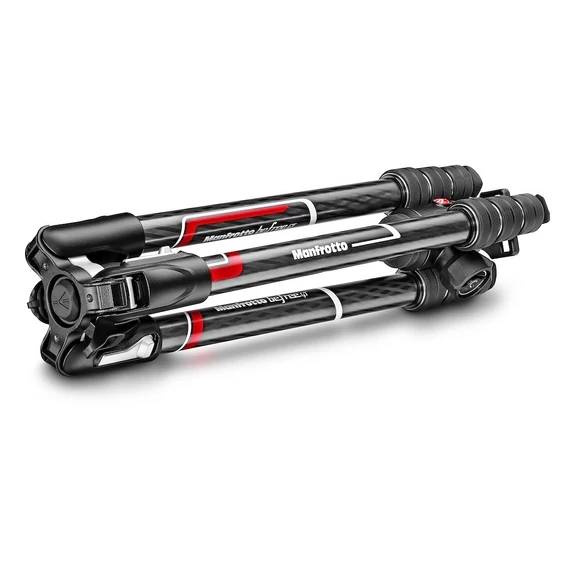 Manfrotto Befree GT karbon állvány 4 szekc. tekerős lábzár + gömbfej MKBFRTC4GT-BH