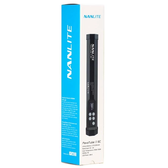 NANLITE PavoTube II 6C led fénycső