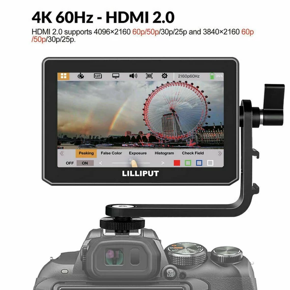 Lilliput T5 touchscreen kontroll monitor