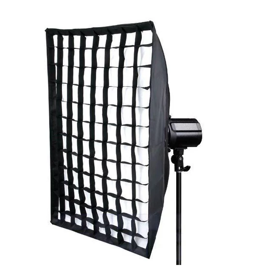 Softbox 60x60 cm ernyőként nyitható bowens adapterrel