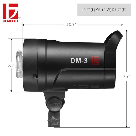 JINBEI DM3 stúdióvaku (300Ws)