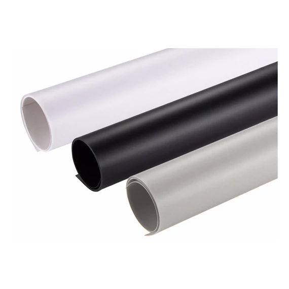 Tárgyfotó háttér PVC 100x200cm FEHÉR
