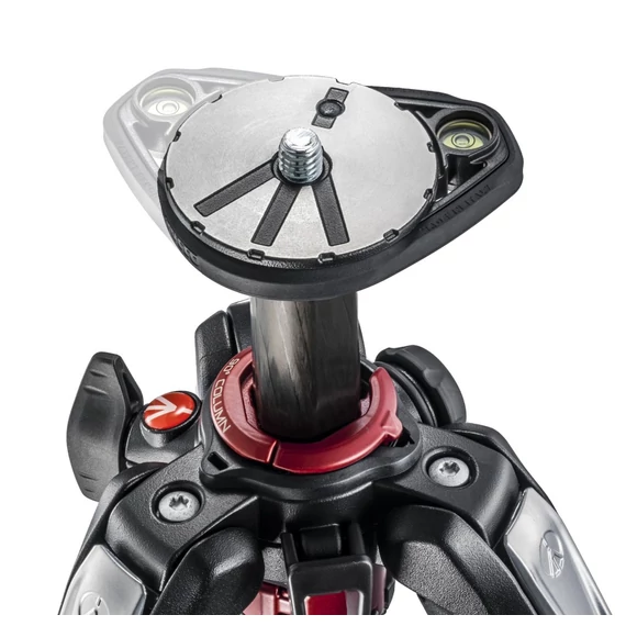 Manfrotto 190XPRO karbon 4 szekciós állvány, horizontális oszloppal MT190CXPRO4
