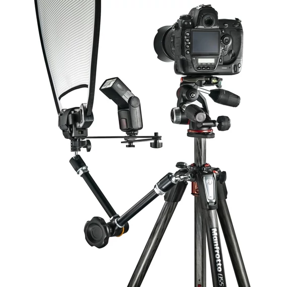 Manfrotto 055 karbon 3 szekciós állvány, horizontális oszloppal MT055CXPRO3