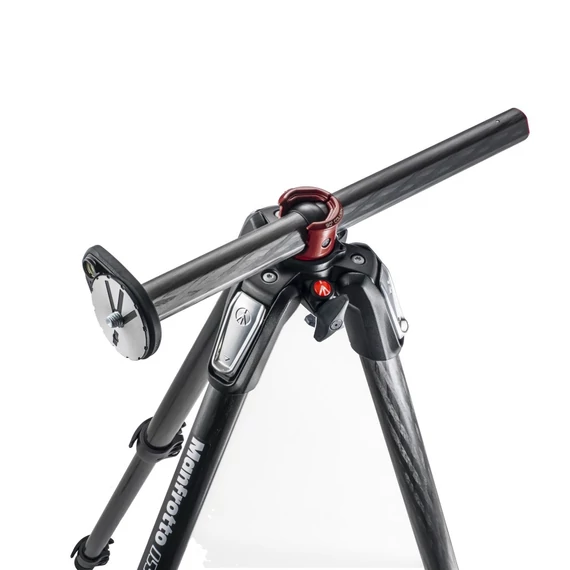 Manfrotto 055 karbon 3 szekciós állvány, horizontális oszloppal MT055CXPRO3