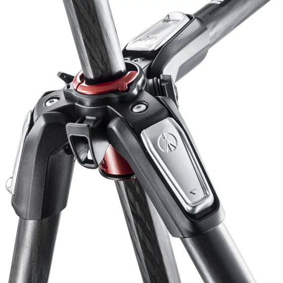 Manfrotto 055 karbon 3 szekciós állvány, horizontális oszloppal MT055CXPRO3