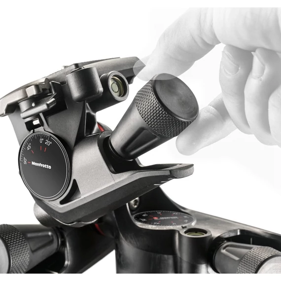 Manfrotto XPRO fogaskerekes 3D fej adapto testtel MHXPRO-3WG