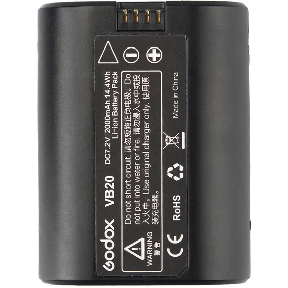 GODOX VB26 tartalék akkumulátor V1-hez