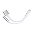 Iphone Lightning - miniJACK 3,5mm és USB C kábel