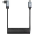 SmallRig 4792 USB-C Straight to USB-C Angled Coiled Data Cable