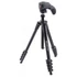 Manfrotto Compact Action alu állványszett hibrid fejjel, fekete MKCOMPACTACN-BK