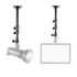 Mennyezeti teleszkópos tartó adapter 178 cm