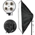 Softbox 40x60cm, 4db E27 foglalattal
