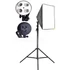 Softbox 60x60cm, 4db E27 foglalattal