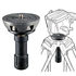 Manfrotto 75mm-es szintezőcsésze 520BALL