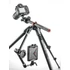 Manfrotto 055 karbon 3 szekciós állvány, horizontális oszloppal MT055CXPRO3